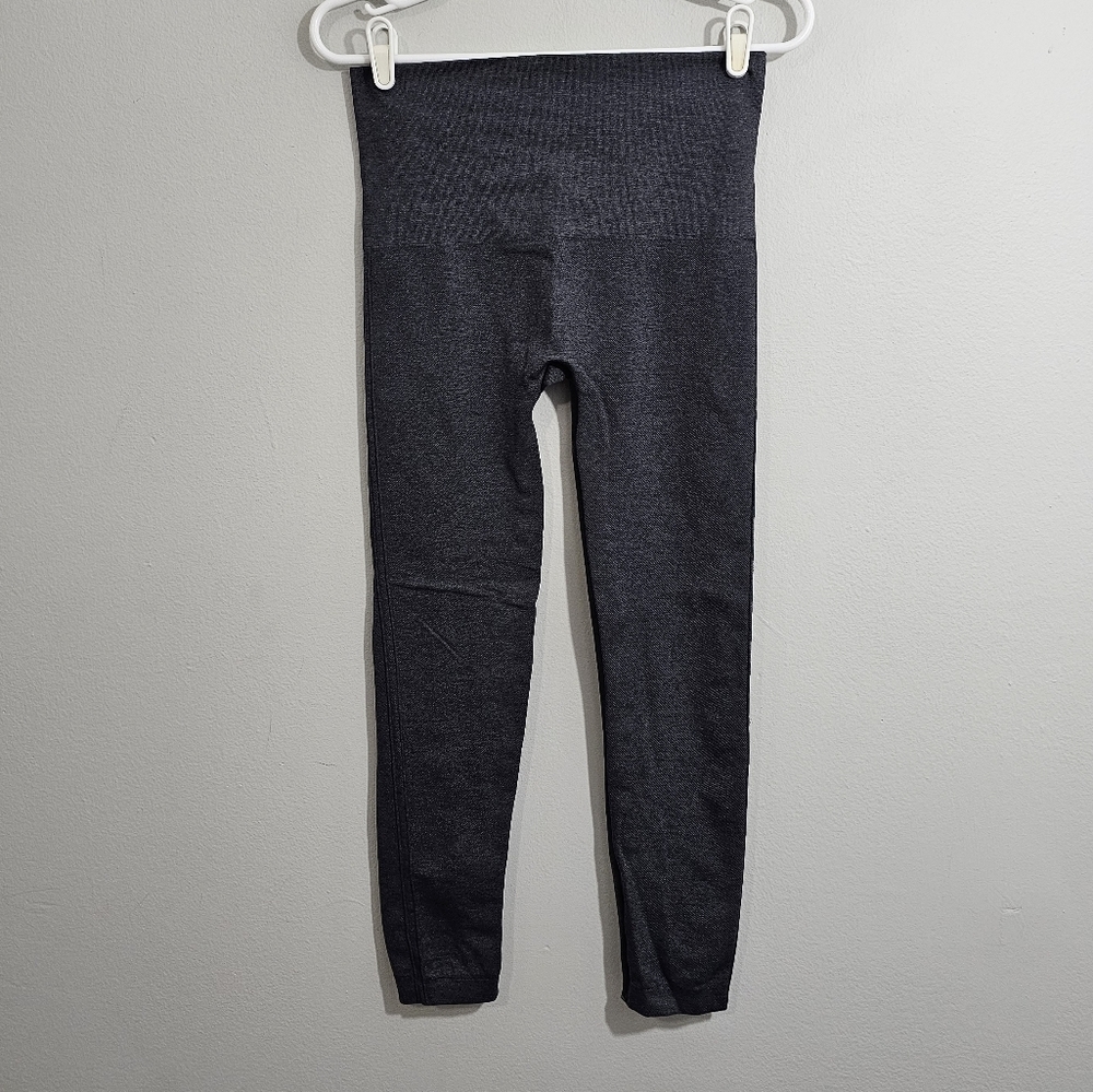 Spanx Solid Gray Leggings